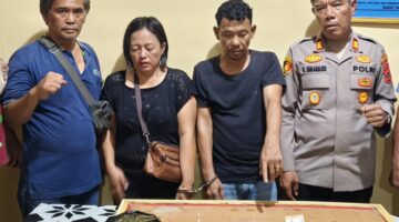 Polseķ Bangun Ringkus Dua Orang Penjual Narkoba di Nagori Dolok Marlawan